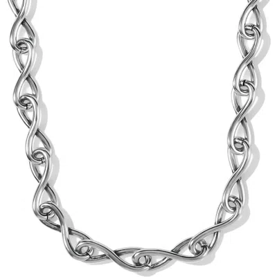 Brighton Women's Interlock Twist Necklace In Silver