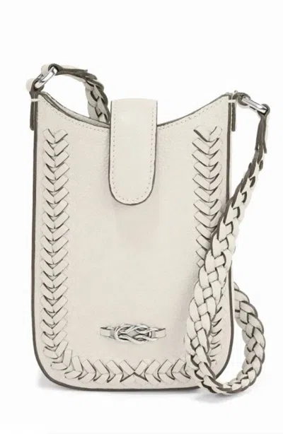 Brighton Women's Interlok Harmony Phone Organizer In Snow White In Neutral