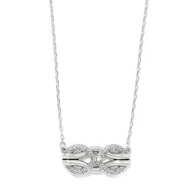 Brighton Women's Interlok Luxe Necklace In Silver
