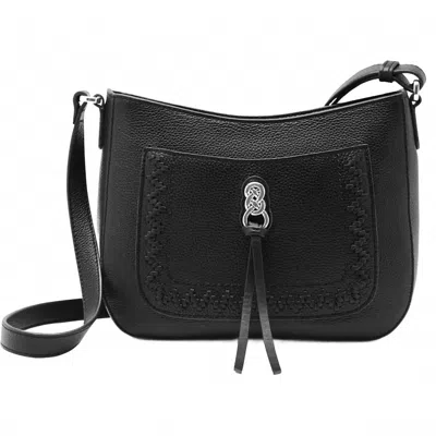 Brighton Women's Interlok Orla Crossbody Bag In Black