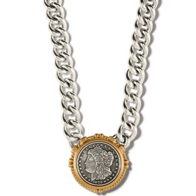 Brighton Women's Lady Liberty Necklace In Gold