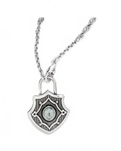 Brighton Women's Love Padlock Necklace In Silver