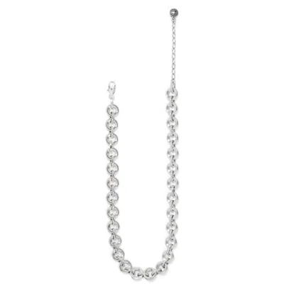 Brighton Women's Medici Link Necklace In Silver