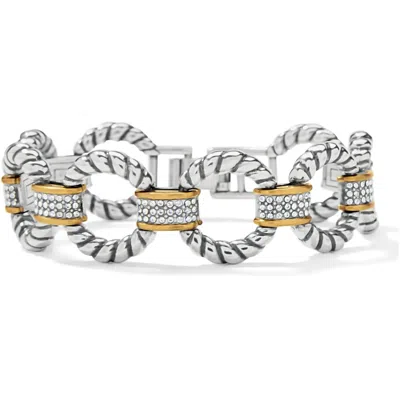 Brighton Women's Meridian Adagio Bracelet In Silver-gold In Multi