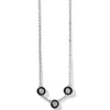 Brighton Women's Meridian Eclipse Station Necklace In Silver