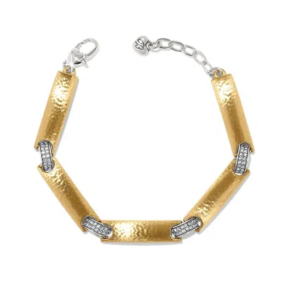 Brighton Women's Meridian Geo Link Bracelet In Gold