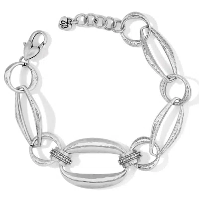 Brighton Women's Meridian Lumens Nexus Bracelet In Silver In Green