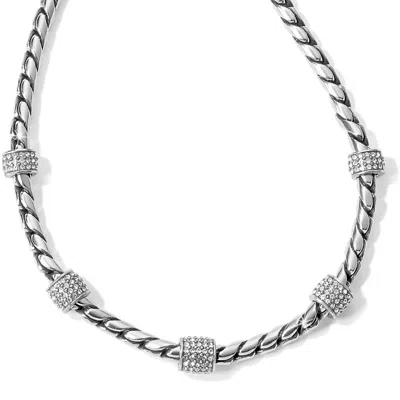 Brighton Women's Meridian Necklace In Silver In Metallic