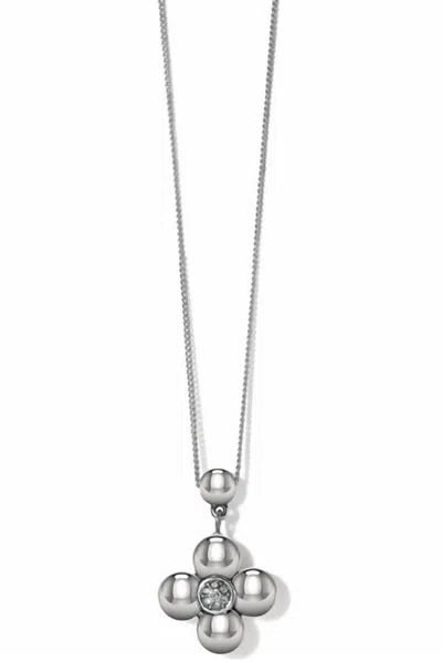 Brighton Women's Meridian Olympia Necklace In Silver In Metallic