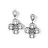 Brighton Women's Meridian Olympia Post Drop Earrings In Silver In Silver