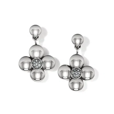 Brighton Women's Meridian Olympia Post Drop Earrings In Silver