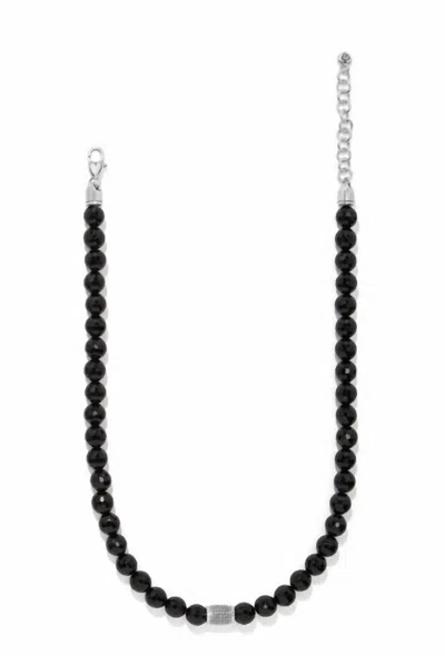 Brighton Women's Meridian Solis Bead Necklace In Black