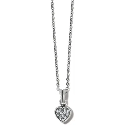 Brighton Women's Meridian Zenith Heart Necklace In Silver