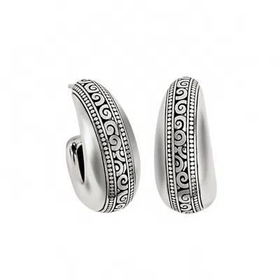 Brighton Women's Mingle Adore Hoop Earrings In Silver