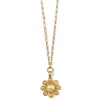Brighton Women's Montagne Long Necklace In Brushed Gold In Multi