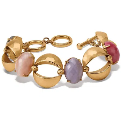 Brighton Women's Moon Link Bracelet In Gold