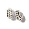 Brighton Women's Mystic Moon Scallop Hoop Earrings In Silver