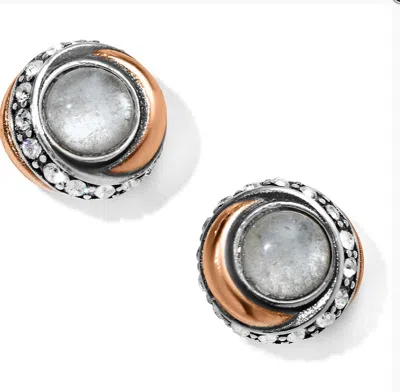 Brighton Women's Neptune's Rings Crystal Earrings In Clear In Multi