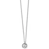 Brighton Women's Nuevo Petite Dome Necklace In Silver In Silver