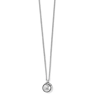 Brighton Women's Nuevo Petite Dome Necklace In Silver