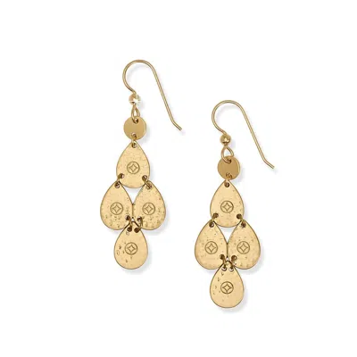 Brighton Women's Palm Canyon Small Teardrop French Wire Earring In Gold