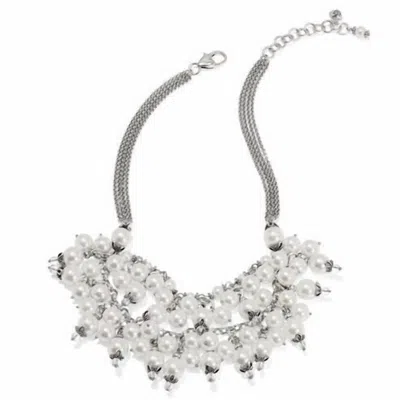 Brighton Women's Pearl-icious Necklace In Silver Pearl