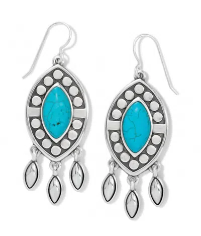 Brighton Women's Pebble Dot Dream Howlite French Wire Earrings In Turquoise In Blue