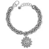 Brighton Women's Pebble Dot Medali Chain Bracelet In Silver In Silver
