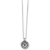 Brighton Women's Pebble Dot Medali Petite Birthstone Necklace In May-emerald In Multi