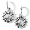 Brighton Women's Pebble Dot Medali Reversible Hoop Earrings In Silver
