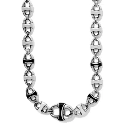 Brighton Women's Portofino Link Reversible Necklace In Silver