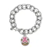 Brighton Women's Power Of Pink 2023 Bracelet In Silver-gold In Multi