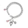 Brighton Women's Power Of Pink '25 Bracelet In Silver & Pink In Multi