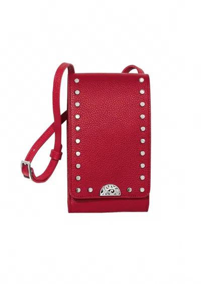 Brighton Women's Pretty Tough Rox Phone Organizer In Red