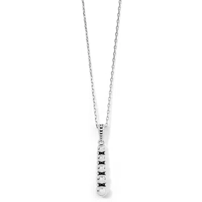 Brighton Women's Pretty Tough Stud Cascade Necklace In Silver