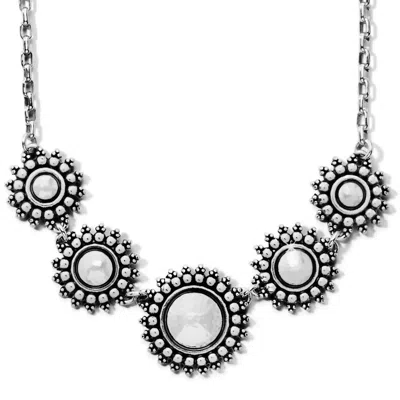 Brighton Women' S Telluride Sunburst Collar Necklace In Silver