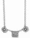 BRIGHTON WOMEN'S SONORA MOTIF NECKLACE IN SILVER