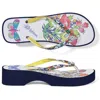Brighton Women's Sunny Flip Flops In Multi In Multi