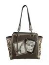 Brighton Women's Tali Tote Bag In Mushroom/leopard