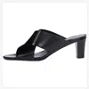 Brighton Women Tiegs Heeled Shoe In Blk Vacchetta In Multi