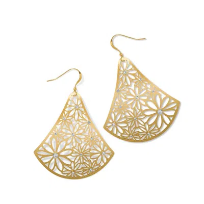 Brighton Women's Trillion French Wire Earrings In Gold