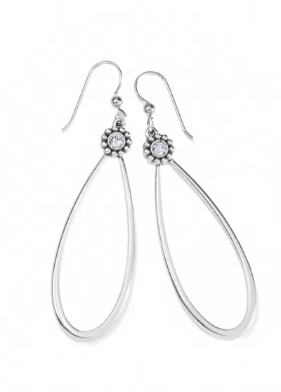 Brighton Women's Twinkle Loop French Wire Earrings In Silver