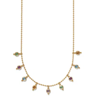 Brighton Women's Twinkle Mod Droplet Reversible Necklace In Gold Multi