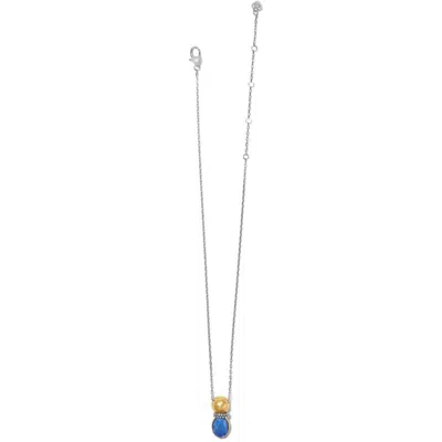 Brighton Women's Venus Necklace In Blue/gold In Multi