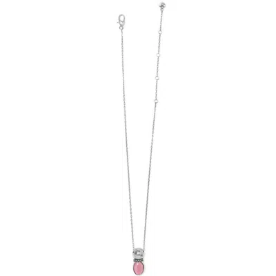 Brighton Women's Venus Necklace In Light Pink/silver In Multi