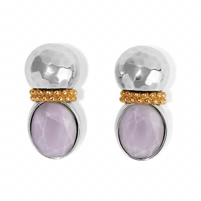 Brighton Women's Venus Post Drop Earrings In Lilac In Blue