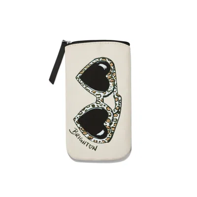 Brighton Women's Wild Cat Sunglass Case In Leopard In Multi