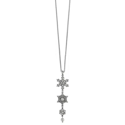 Brighton Women's Winter's Miracle Trio Necklace In Silver