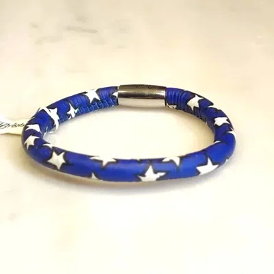 Brighton Women's Woodstock Bracelet In Blue Star In Multi