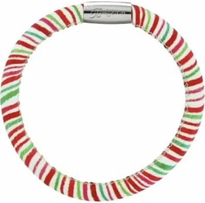 Brighton Women's Woodstock Bracelet In Candy Stripe In Multi